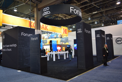 Forum 40' x 50' Custom Rental Display 
