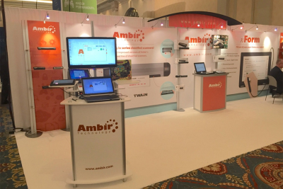 Ambir 10 x 30 inline rental display 