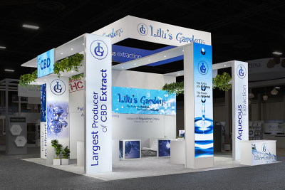 Lilus Garden beMAtrix Trade Show Booth