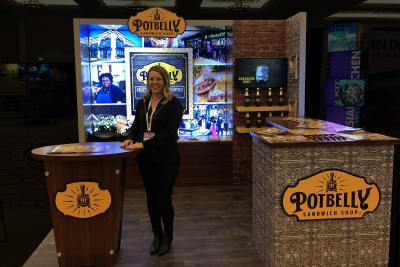 Potbelly 10 x 10 Custom Modular Trade Show Display