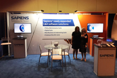 Sapiens 10 x 20 Rental Booth