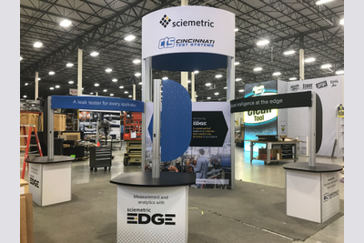 Sciemetric Trade Show Exhibit
